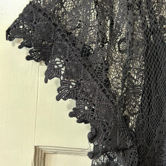 Torrid Long Black Lace Dress - Picture 6 of 8